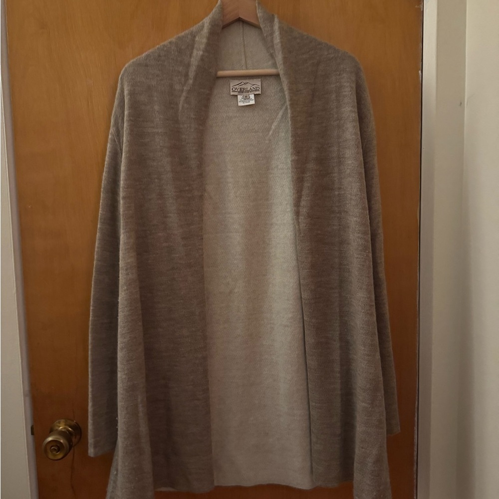Women's Tan Cardigan
